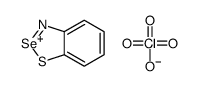 1,2,3-benzothiaselenazol-2-ium,perchlorate结构式