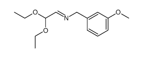 (3-methoxy)-benzyliminoacetal结构式