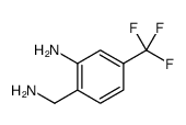 Benzenemethanamine, 2-amino-4-(trifluoromethyl) Structure