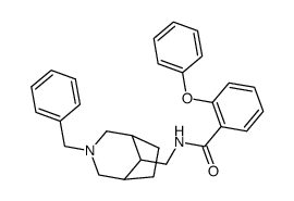 N-[(3-benzyl-3-azabicyclo[3.2.1]oct-8-yl)methyl]-2-phenoxybenzamide Structure