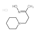 (NZ)-N-[4-(1-piperidyl)butan-2-ylidene]hydroxylamine structure