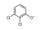 2,3-dichlorophenoxide ion Structure