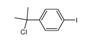 1-(α-chloro-isopropyl)-4-iodo-benzene结构式