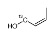 (Z)-<1-13C>but-2-en-1-ol Structure