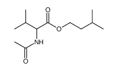 N-Acetyl-valin-isoamylester结构式