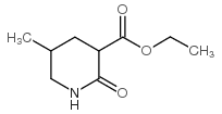 3-PIPERIDINECARBOXYLIC ACID, 5-METHYL-2-OXO-, ETHYL ESTER Structure