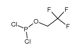 2,2,2-trifluoroethyl phosphodichloridite结构式