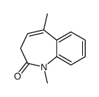 1,5-dimethyl-3H-1-benzazepin-2-one结构式