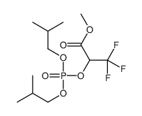 methyl 2-[bis(2-methylpropoxy)phosphoryloxy]-3,3,3-trifluoropropanoate Structure