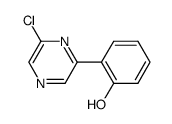 2-(6-Chloropyrazin-2-yl)phenol Structure