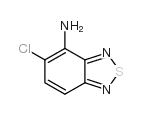 4-amino-5-chloro-1,2,3-benzothiadiazole Structure