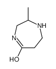 2-Methyl-1,4-diazepan-5-one结构式