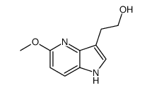 2-(5-methoxy-1H-pyrrolo[3,2-b]pyridin-3-yl)ethanol Structure