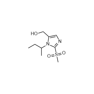 [1-(丁烷-2-基)-2-甲磺酰基-1H-咪唑-5-基]甲醇图片