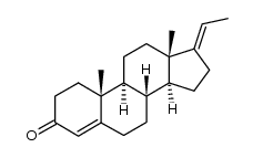 pregnadien-(4.17(20)t)-one-(3) Structure