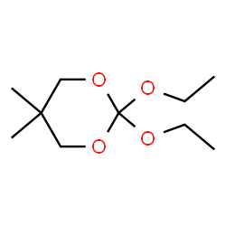 1,3-Dioxane,2,2-diethoxy-5,5-dimethyl-(9CI) structure