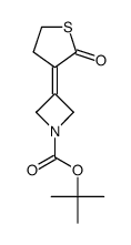 tert-butyl 3-(2-oxodihydrothiophen-3(2H)-ylidene)azetidine-1-carboxylate Structure