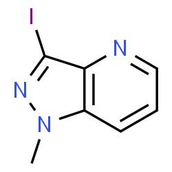 3-Iodo-1-methyl-1H-pyrazolo[4,3-b]pyridine Structure