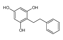 2-(2-phenylethyl)benzene-1,3,5-triol Structure