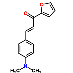 (2E)-3-[4-(Dimethylamino)phenyl]-1-(2-furyl)-2-propen-1-one Structure