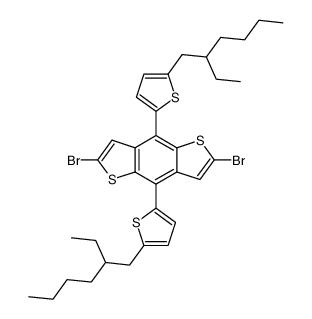 2,6-Dibromo-4,8-bis(5-(2-ethylhexyl)thiophen-2-yl)benzo[1,2-b:4,5-b']dithiophene picture