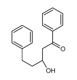 (S)-3-Hydroxy-1,5-diphenylpentan-1-one Structure