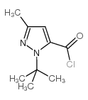 1-(TERT-BUTYL)-3-METHYL-1H-PYRAZOLE-5-CARBONYL CHLORIDE picture