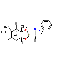 (R)-BOROALG(+)-PINANEDIOL-HYDROCHLORIDE structure