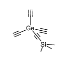 trimethyl((triethynylgermyl)ethynyl)silane结构式