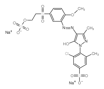 活性黄14结构式