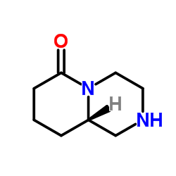 (9aS)-Octahydro-6H-pyrido[1,2-a]pyrazin-6-one Structure