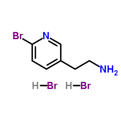 2-(6-Bromo-3-pyridinyl)ethanamine dihydrobromide结构式