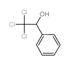 2,2,2-Trichloro-1-phenylethanol structure