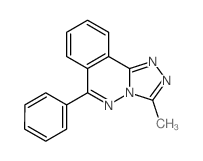 3-methyl-6-phenyl-[1,2,4]triazolo[3,4-a]phthalazine Structure