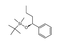 (S)-tert-butyldimethyl(1-phenylbutoxy)silane Structure