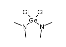 1,1-dichloro-N,N,N',N'-tetramethylgermanediamine Structure