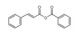 benzoic cinnamic anhydride Structure