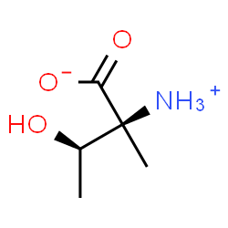 Threonine, 2-methyl- (9CI) structure