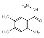 Benzoic acid,2-amino-4,5-dimethyl-, hydrazide picture