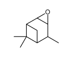 [1R-(1alpha,2beta,4beta,5beta,6alpha)]-5,7,7-trimethyl-oxatricyclo[4.1.1.02,4]octane结构式