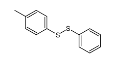 1-methyl-4-(phenyldisulfanyl)benzene Structure