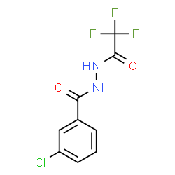 3-Chloro-N'-(trifluoroacetyl)benzohydrazide structure