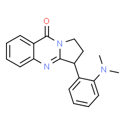 3-[2-(Dimethylamino)phenyl]-2,3-dihydropyrrolo[2,1-b]quinazolin-9(1H)-one picture