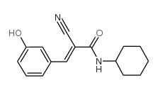 2-cyano-N-cyclohexyl-3-(3-hydroxyphenyl)prop-2-enamide picture