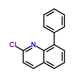 2-Chloro-8-phenylquinoline结构式