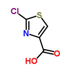 2-Chloro-4-thiazolecarboxylic acid structure