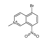 5-bromo-2-methyl-8-nitroisoquinolin-2-ium picture