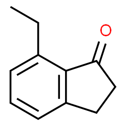 1H-Inden-1-one, 7-ethyl-2,3-dihydro- (9CI)结构式