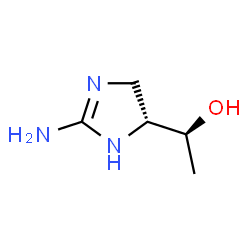 1H-Imidazole-4-methanol,2-amino-4,5-dihydro-alpha-methyl-,(alphaR,4S)-rel-(9CI) Structure