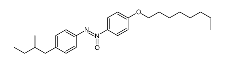 [4-(2-methylbutyl)phenyl]imino-(4-octoxyphenyl)-oxidoazanium Structure